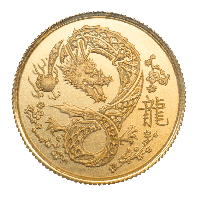 Buy 1 10th Oz TD Year Of The Divine Dragon Gold Round Price In 